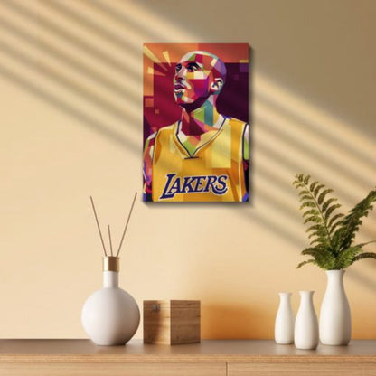 Kobe Bryant (Black Mamba) Wood Print | Ink Infused into the Wood | Basketball ; NBA ; LA Lakers|