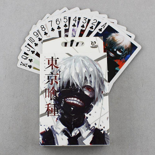 Tokyo Ghoul Anime Playing Cards + Full Deck | Poker Cards | Ken Kaneki Tokyo Ghoul | Japanese Manga | Design A