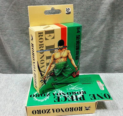 One Piece "Zoro" Design Anime Playing Cards + Full Deck | Poker Cards | Zoro One Piece | Japanese Manga | Design C