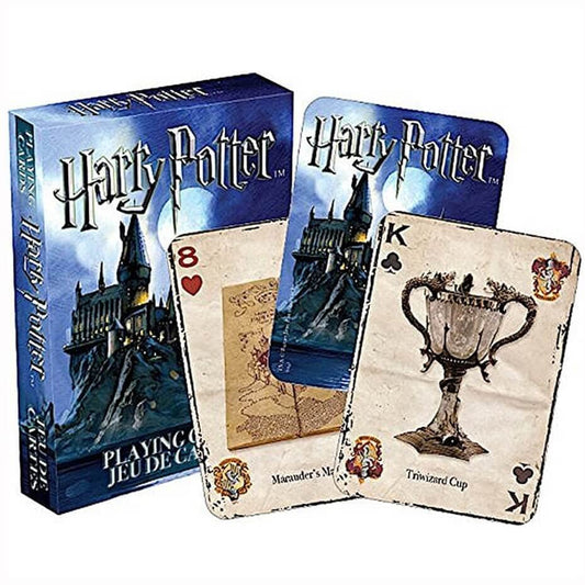 Harry Potter Howgarts" The Key House Figure, The Harry Playing Cards + Full Deck | Poker Cards | Wizard Kid Memorabilia | Potter Heads | Design B