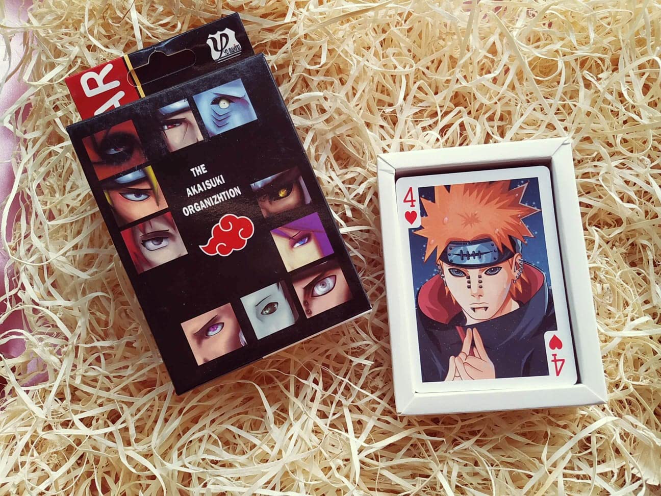 Naruto "Akatsuki" Design Anime Playing Cards + Full Deck | Poker Cards | Naruto, Itachi, Kakashi | Japanese Manga | Design B