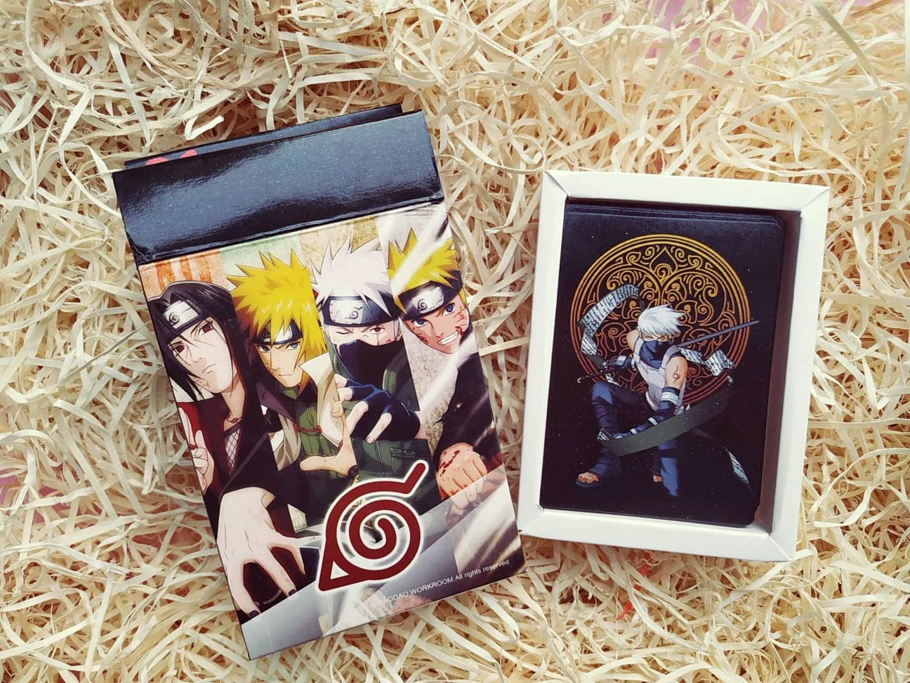 Naruto "All Characters" Anime Playing Cards + Full Deck | Poker Cards | Naruto, Itachi, Kakashi | Japanese Manga | Design A for Adult, Pack of 1