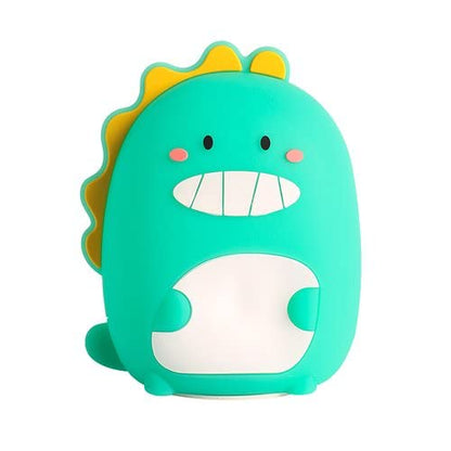 Green Dino Silicone Touch Colour Changing LED Lamp | USB Rechargeable | Batteries not Required | 3 Colorful Light Mode | Soft Silicone |