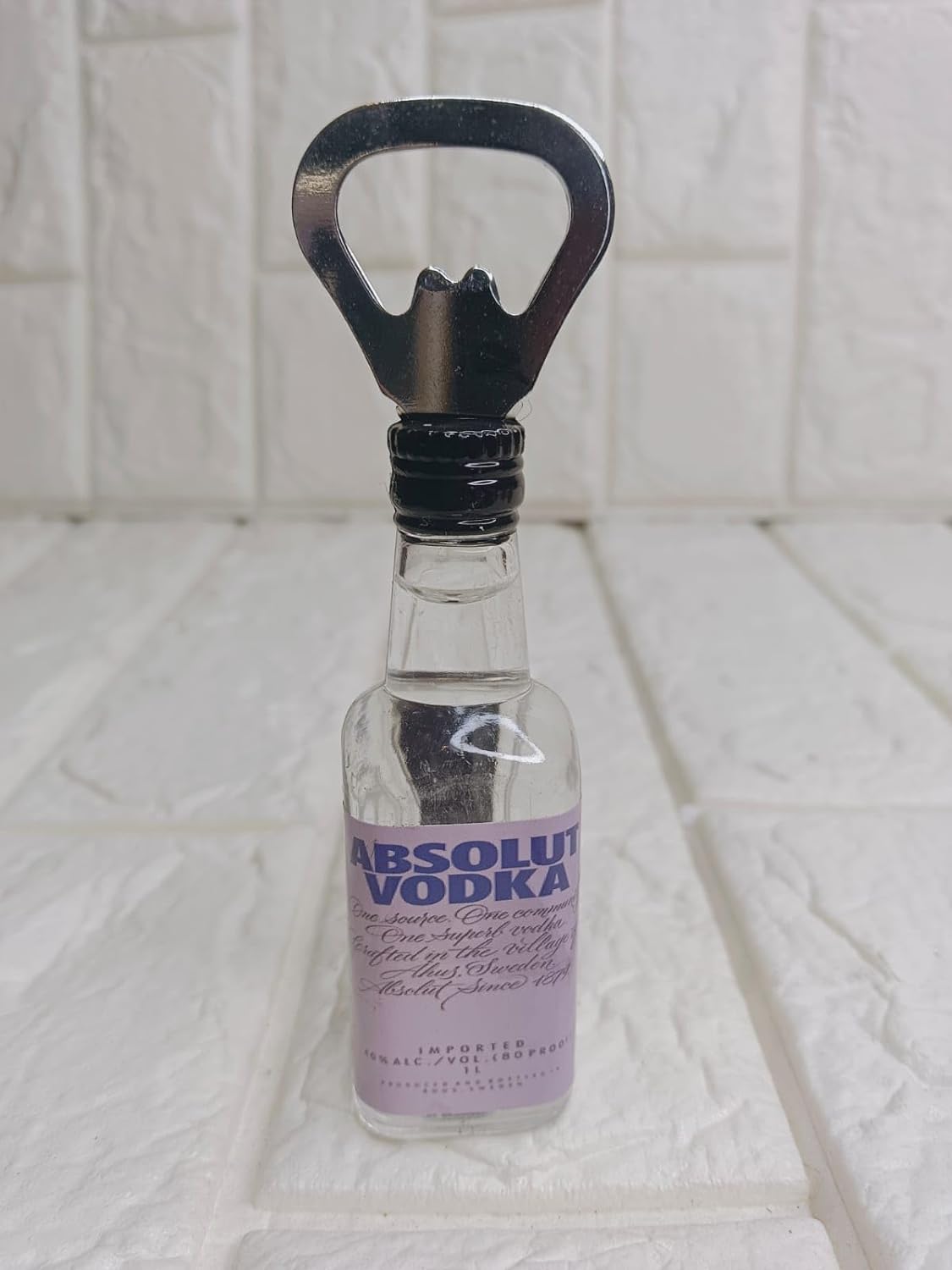 Magnetic  Bottle Opener  6 Inch  Absolut Vodka