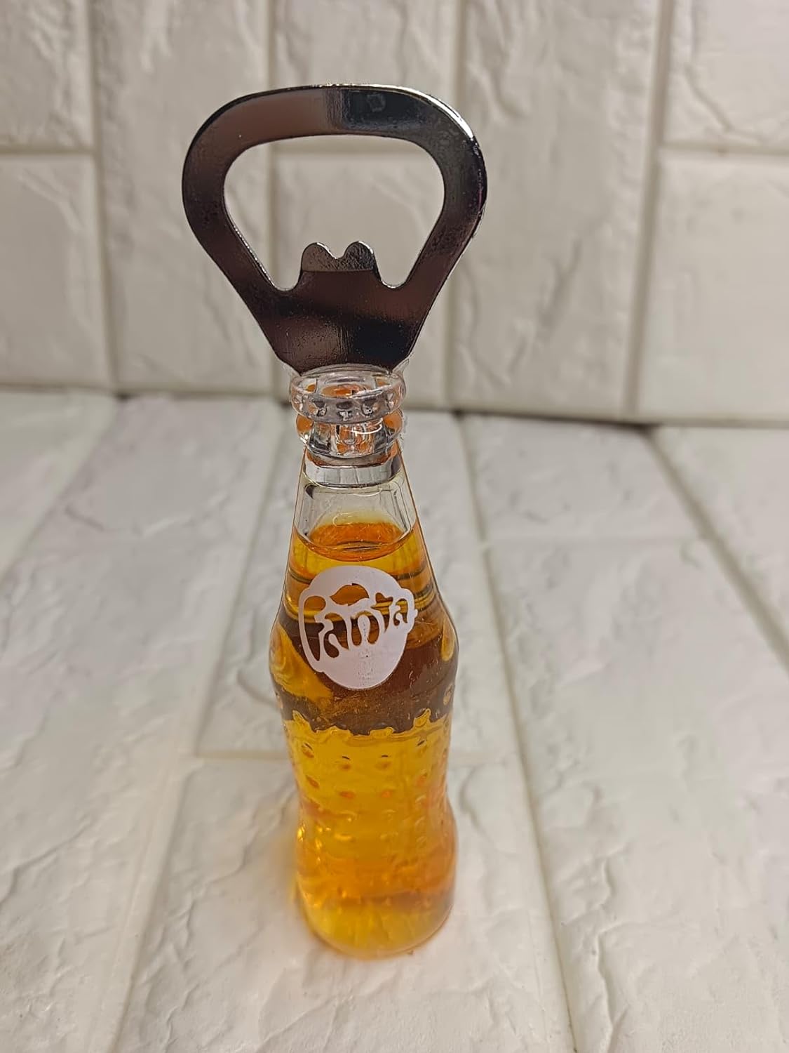 Magnetic Bottle Opener- 6 Inch- fanta Orange