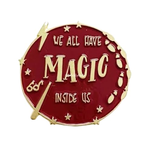 Harry Potter We All Have Magic Inside Us Enamel Pin Badge | Zinc Alloy Brooch |