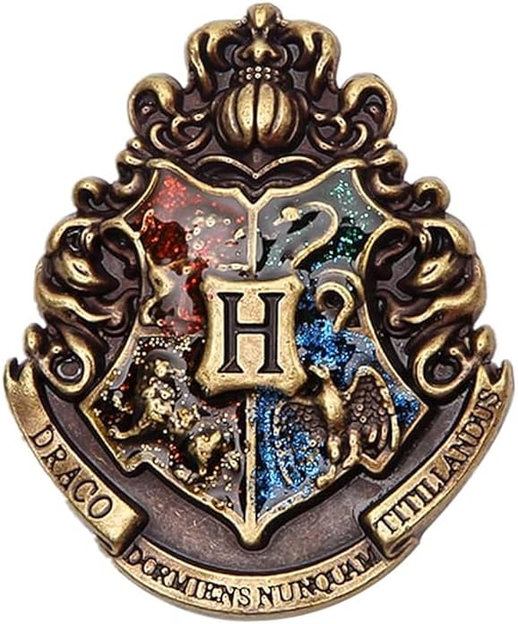 Harry Potter Hogwarts Enamel Pin Badge | Zinc Alloy Brooch |