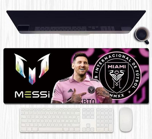 Messi Miami Desk Mat Gaming Art Mouse Pad | Computer Table Mat | 80 cm | Color A