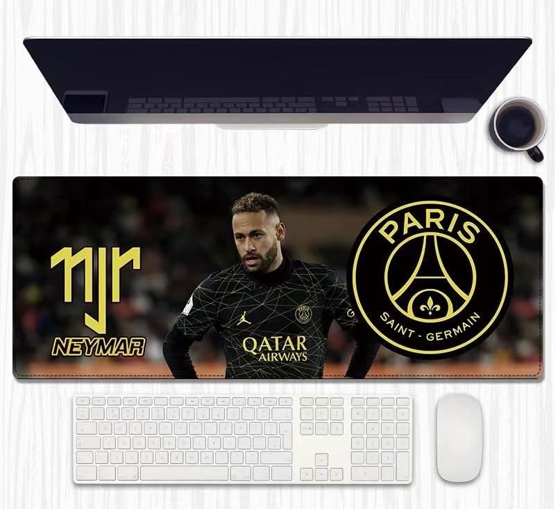 Neymar Paris Footbal Club Desk Mat Gaming Art Mouse Pad | Computer Table Mat | 80 cm