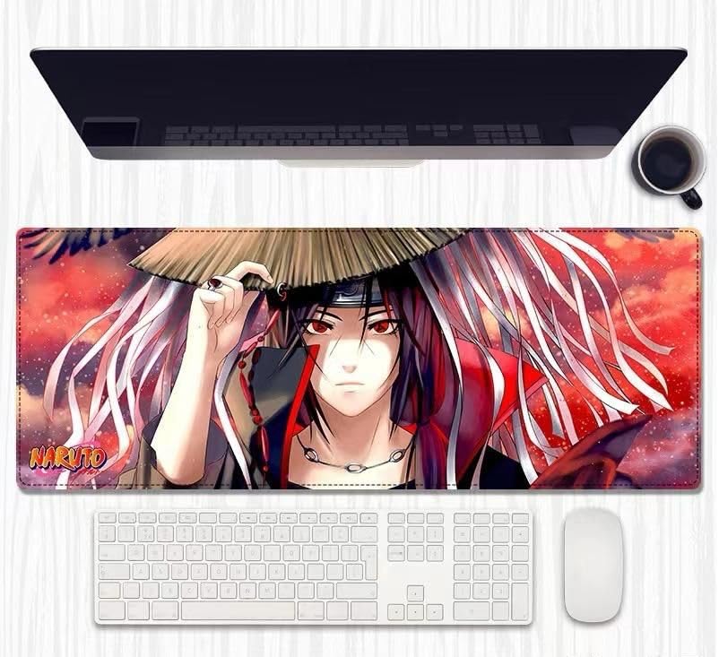 Naruto Itachi Uchiha Desk Mat Gaming Art Mouse Pad | Computer Table Mat 80 cm | Anime