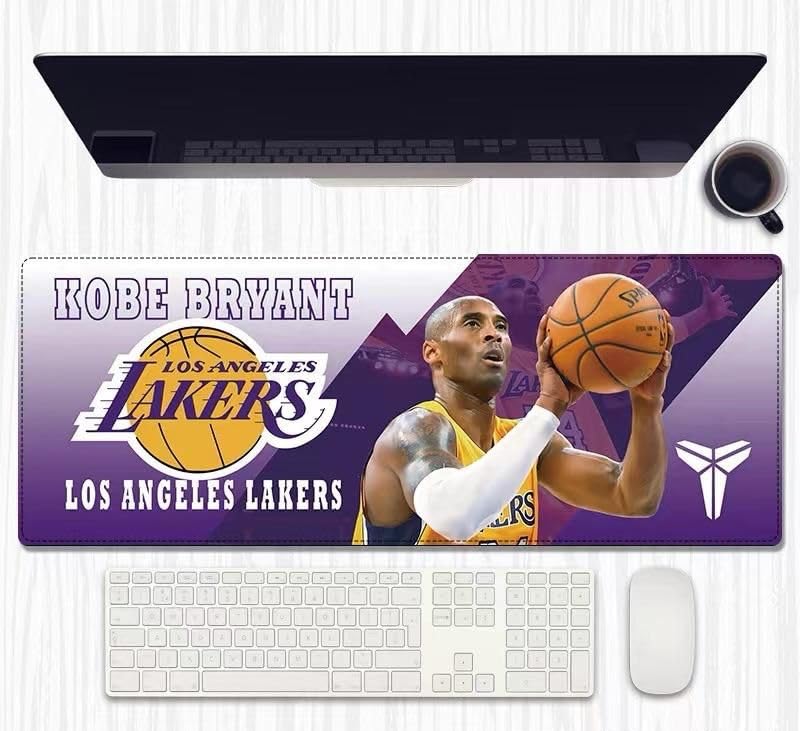 Kobe Bryant Basketball Desk Mat Gaming Art Mouse Pad | Computer Table Mat 80 cm | Color A