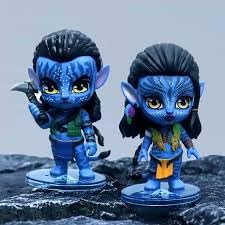 Avatar Action Figure Home Decors, Office Desk and Study Table Set of 2 | 11 cm