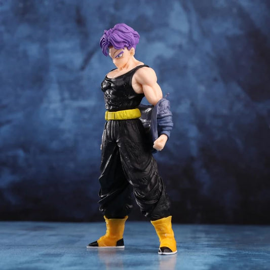 Dragon Ball Z Trunk Action Figure | Lightweight, Attractive, Durable Action Figures/Action Figures for Home Decors, Office Desk and Study Table | 17 cm |Purple Hair