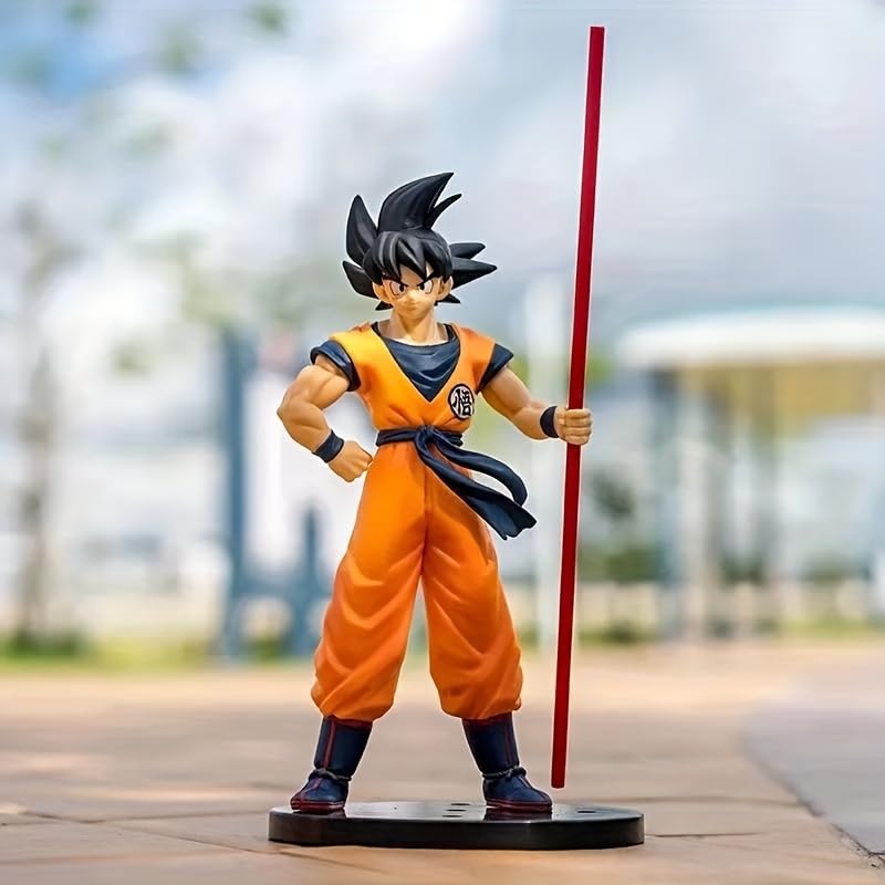 Dragon Ball Z Super Son Goku Action Figure | Lightweight, Attractive, Durable Action Figures/Action Figures for Home Decors, Office Desk and Study Table | 17 cm