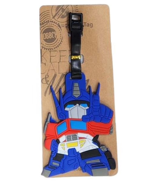 Transformers Luggage Tag | Luggage Bag Tag for Baggage, Suitcases| Luggage Tag Size Approx 13 Cm | Style A