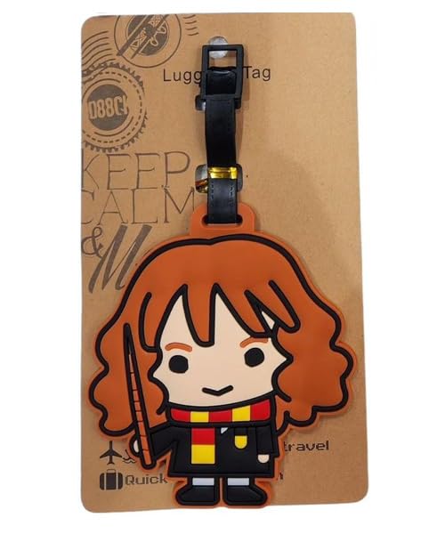 Harry Potter Hermione Luggage Tag | Luggage Bag Tag for Baggage, Suitcases| Luggage Tag Size Approx 13 Cm