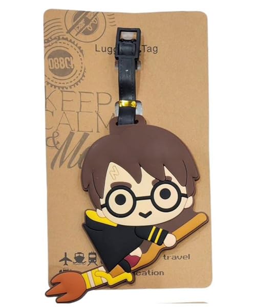 Harry Potter Luggage Tag | Luggage Bag Tag for Baggage, Suitcases| Luggage Tag Size Approx 13 Cm| Potter