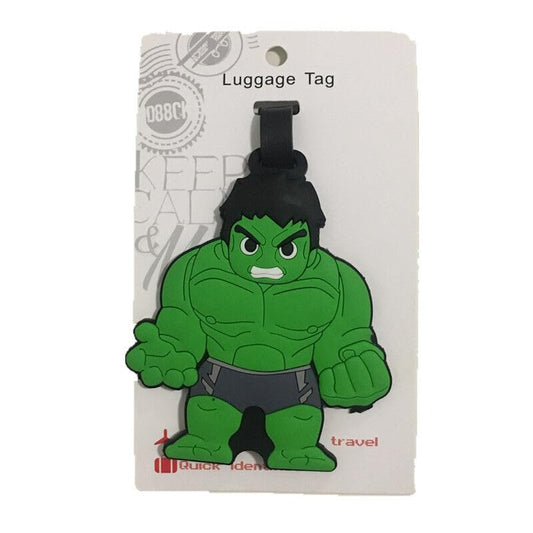 Hulk Luggage Tag | Luggage Bag Tag for Baggage, Suitcases| Luggage Tag Size Approx 13 Cm A