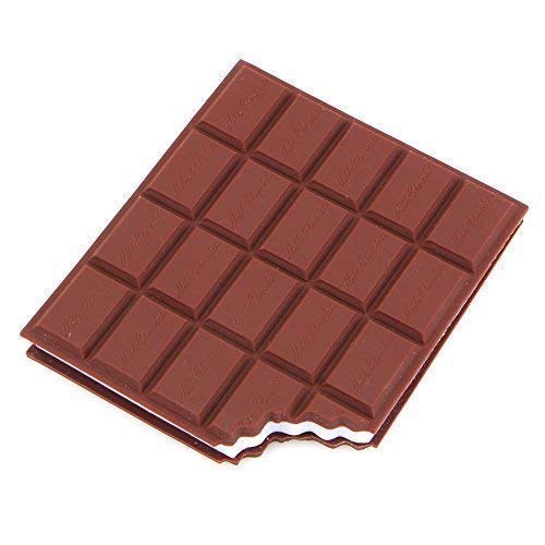 Chocolate Notepad and Sticky Notes Unique Mini Notes Memo Pads Diary| 80 Sheets| Size Approx 10 CM