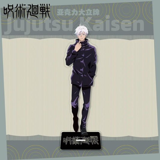 Jujutsu Kaisen Gojo Satoru Acrylic Stand Figure/Desktop Decoration Display Standing Figures (Style B)