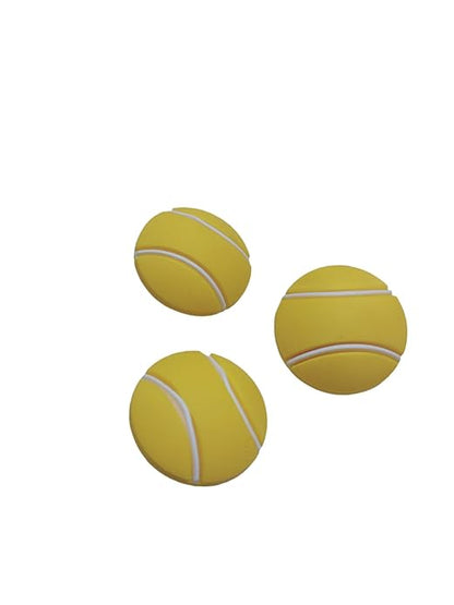 Tennis Balls Decoration Shoes Charms for Clog shoes for Unisex Size Approx 3-4 cm | Set of 3