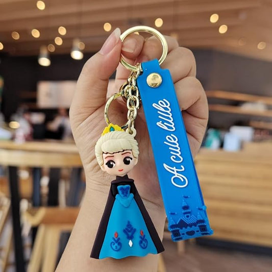 Frozan Princess Elsa Keychain with Loop and Hook Key Chain