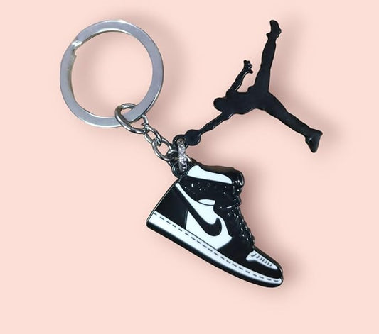 Sneaker Black Keychain Metal