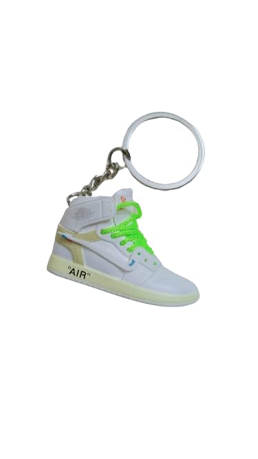 Air Sneakers White Keychain