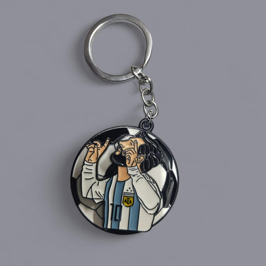 Messi Rotating Keychain Spinner