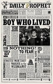 The Daily Prophet Harry Potter Kraft Paper Poster Size 42 X 29 Cm