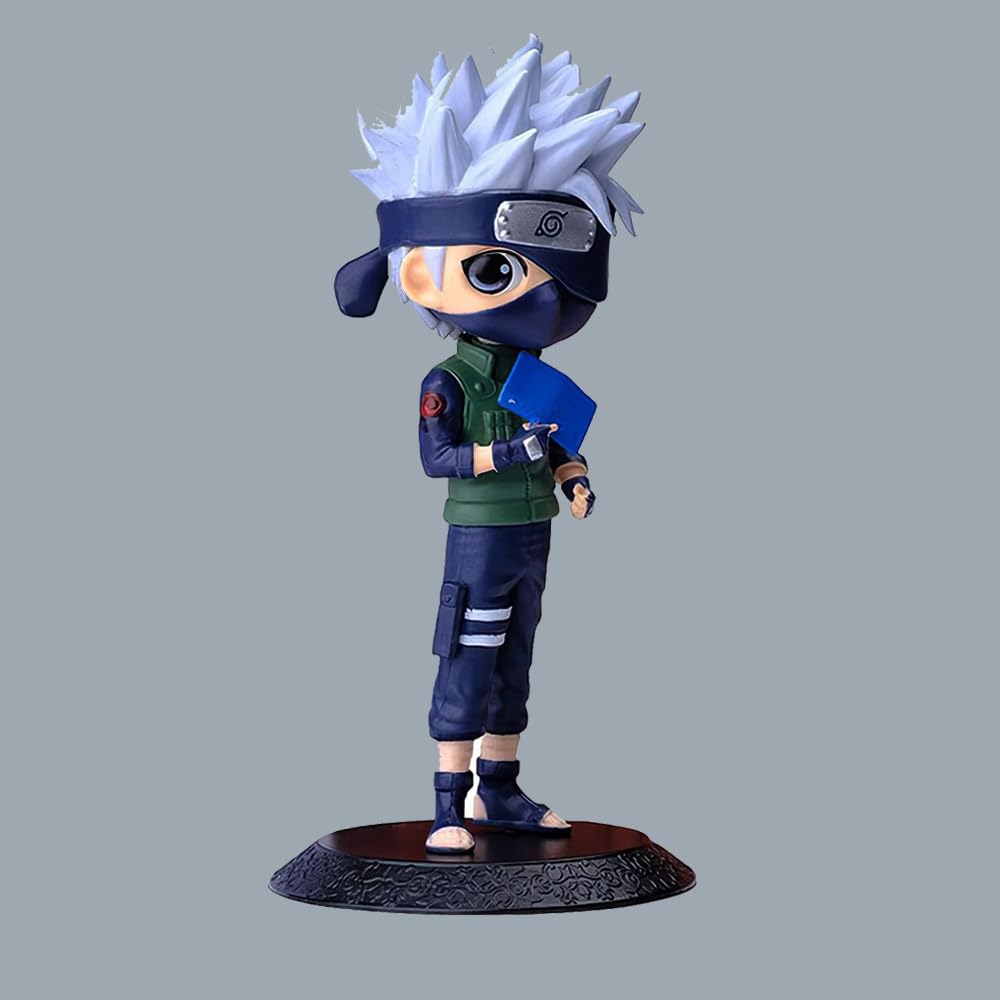 Naruto - Hatake Kakashi Action Figure for Home Decors, Office Desk and Study Table | 15 cm | Q Posket