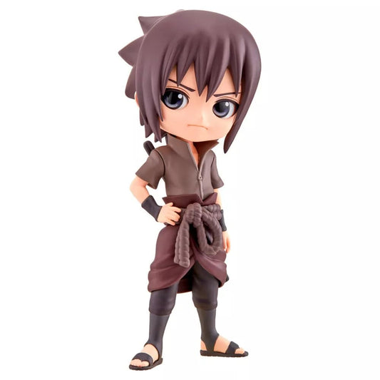 Naruto Shippuden Uchiha Sasuke Action Figure for Home Decors, Office Desk and Study Table | 15 cm | Q Posket