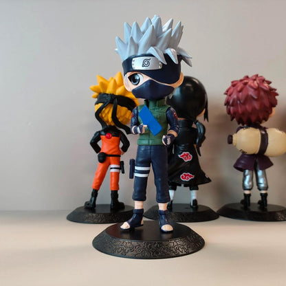 Naruto - Hatake Kakashi Action Figure for Home Decors, Office Desk and Study Table | 15 cm | Q Posket