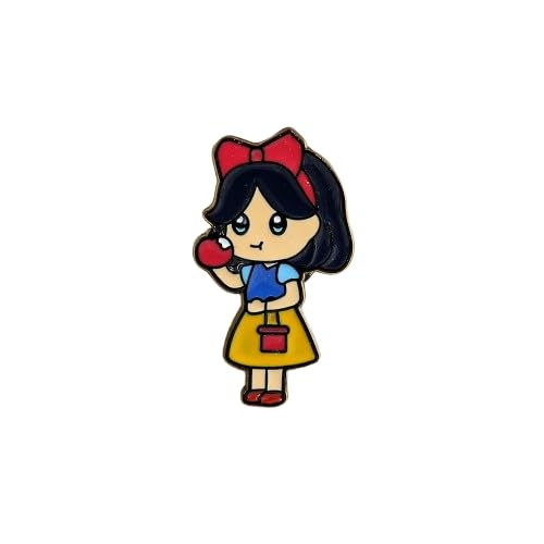 Princess Enamel Lapel Pin Badge - Costume Badge Cosplay Badge, Brooch for Backpack Badge for Fans Gift, 1 pcs | Style E