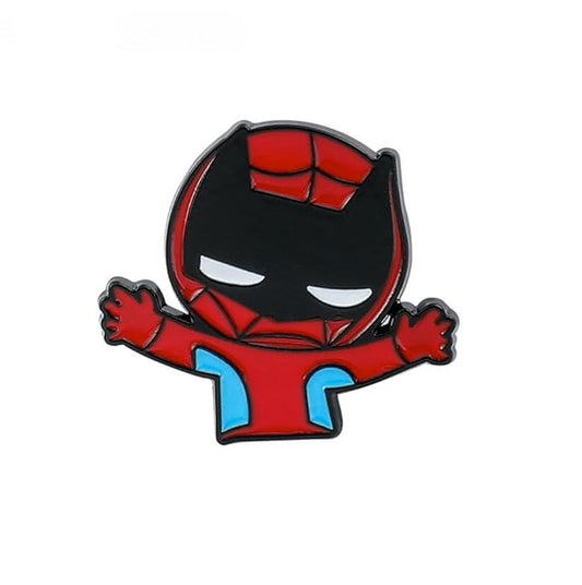 Spidey Enamel Lapel Pin Badge - Costume Badge Cosplay Badge, Brooch for Backpack Badge for Fans Gift, 1 pc | Style C