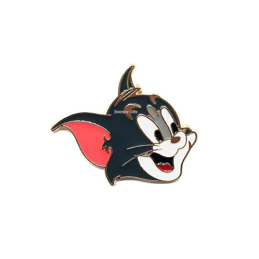 Tom and Jerry Enamel Lapel Pin Badge - Costume Badge Cosplay Badge, Brooch for Backpack Badge for Fans Gift, 1 pc | Style A