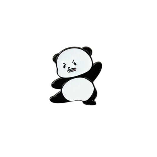 Panda Enamel Lapel Pin Badge - Costume Badge Cosplay Badge, Brooch for Backpack Badge Pin for Fans Gift Badge, 1 pcs | Style B