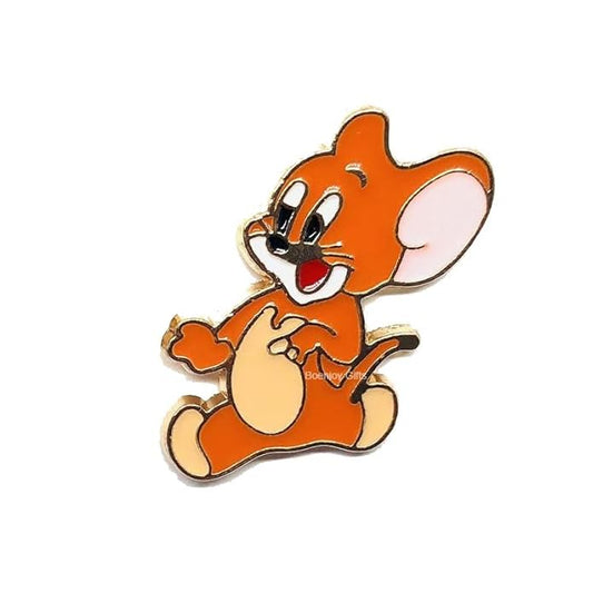 Tom and Jerry Enamel Lapel Pin Badge - Costume Badge Cosplay Badge, Brooch for Backpack Badge for Fans Gift, 1 pc | Jerry