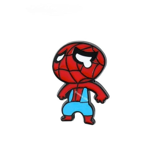 Spidey Enamel Lapel Pin Badge - Costume Badge Cosplay Badge, Brooch for Backpack Badge for Fans Gift, 1 pc | Style A