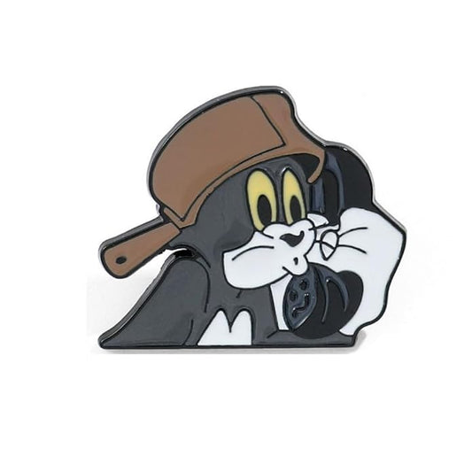 Tom and Jerry Enamel Lapel Pin Badge - Costume Badge Cosplay Badge, Brooch for Backpack Badge for Fans Gift, 1 pc | Style F