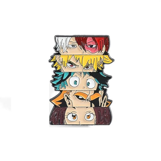 Anime My Hero Academia Enamel Lapel Pin Badge - Costume Badge Cosplay Badge, Brooch for Backpack Badge for Fans Gift, 1 pcs