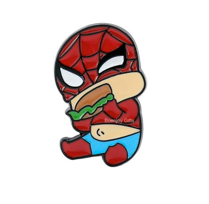 Spidey Enamel Lapel Pin Badge - Costume Badge Cosplay Badge, Brooch for Backpack Badge for Fans Gift, 1 pc | Style E