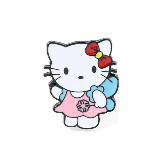 Hello Kitty Enamel Lapel Pin Badge - Costume Badge Cosplay Badge, Brooch for Backpack Badge for Fans Gift, 1 pcs | Style A