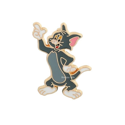 Tom and Jerry Enamel Lapel Pin Badge - Costume Badge Cosplay Badge, Brooch for Backpack Badge for Fans Gift, 1 pc | Style E