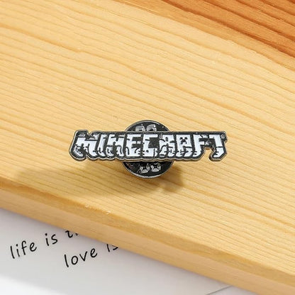 Minecraft Enamel Lapel Pin Badge - Costume Badge Cosplay Badge, Brooch for Backpack Badge for Fans Gift, 1 pcs | Style C