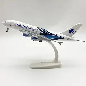 Malaysia Airline Model Aircraft, Aeroplane Diecast Collection Decor, Highly Detailed Airways, 20 cm