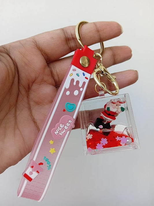 Chrismas Keychain, Keyring Suitable for Bag Charm, Car Keychain, Bike Keychain | Style A