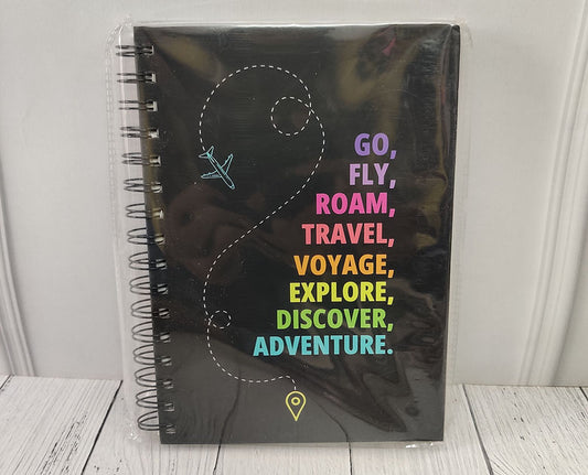 Go Fly Travel Spiral Quirky- A5 Notebook for Kids & Boys (1 Pcs)