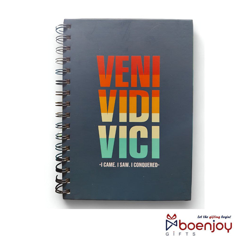 Veni Vidi Vici Quirky- A5 Notebook for Kids & Boys (1 Pcs)