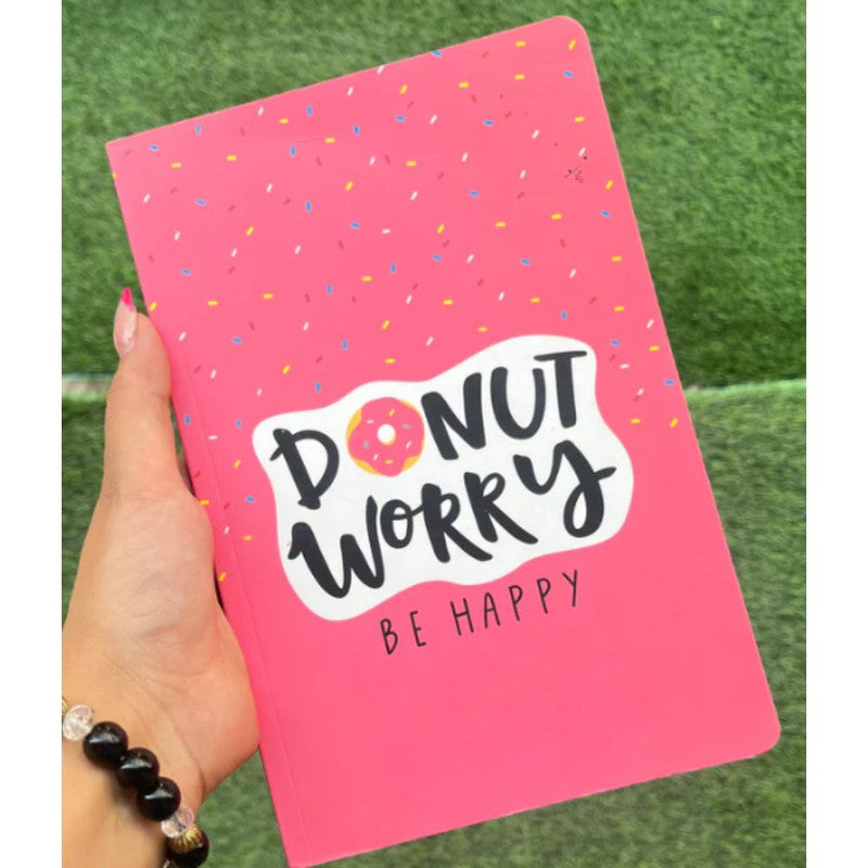 Donut Worry Slim A5 size notebook